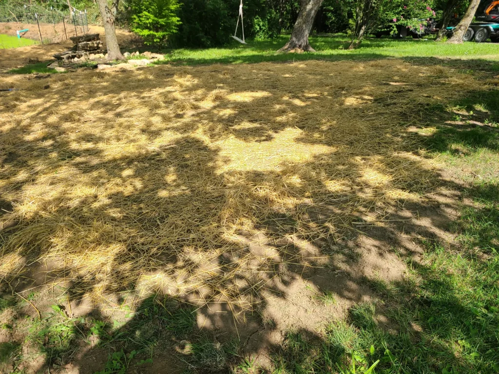 Lagoon septic system project by Digger Dave in Northwest Missouri